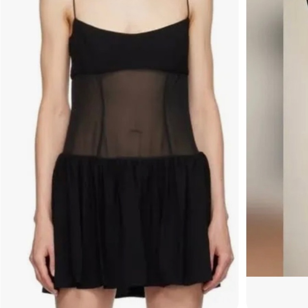 Sandy Liang Cupids Dress black sample